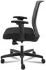 A Picture of product HON-CMY1AACCF10 HON® Convergence® Mid-Back Task Chair Synchro-Tilt and Seat Glide, Supports Up to 275 lb, Black