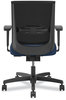 A Picture of product HON-CMY1AAPX13 HON® Convergence® Mid-Back Task Chair Up to 275lb, 16.5" 21" Seat Ht, Navy Black Back/Frame, Ships in 7-10 Bus Days