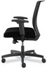 A Picture of product HON-CMY1ACU10 HON® Convergence® Mid-Back Task Chair Swivel-Tilt, Up to 275lb, 16.5" 21" Seat Ht, Black Seat/Back/Frame,Ships in 7-10 Bus Days