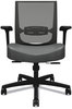 A Picture of product HON-CMY1ACU19 HON® Convergence® Mid-Back Task Chair Synchro-Tilt and Seat Glide, Supports Up to 275 lb, Iron Ore Black Back/Base