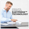 A Picture of product FEL-5011601 Fellowes® LX850™ EasyPress Full Strip Stapler 25-Sheet Capacity, White