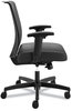 A Picture of product HON-CMY1AUR10 HON® Convergence® Mid-Back Task Chair Synchro-Tilt and Seat Glide, Supports Up to 275 lb, Black