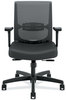 A Picture of product HON-CMY1AUR10 HON® Convergence® Mid-Back Task Chair Synchro-Tilt and Seat Glide, Supports Up to 275 lb, Black