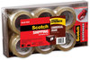 A Picture of product MMM-375012DP3 Scotch® 3750 Commercial Grade Packaging Tape with DP300 Dispenser, 3" Core, 1.88" x 54.6 yds, Clear, 12/Pack