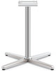 A Picture of product HON-CT29LXPR8 HON® Arrange® X-Leg Base for 42" to 48" Tops, 32w x 32d 28h, Silver