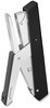 A Picture of product FEL-5014801 Fellowes® LX890™ Handheld Plier Stapler 40-Sheet Capacity, 0.25"; 0.31" Staples, Black/White