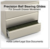 A Picture of product ALE-HLF4241PY Alera® Lateral File 3 Legal/Letter/A4/A5-Size Drawers, Putty, 42" x 18.63" 40.25"