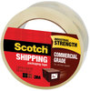 A Picture of product MMM-3750CS36ST Scotch® 3750 Commercial Grade Packaging Tape with ST-181 Pistol-Grip Dispenser, 3" Core, 1.88" x 54.6 yds, Clear, 36/Carton