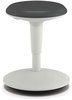 A Picture of product HON-EFS01S HON® Revel™ Adjustable Height Fidget Stool Backless, Supports Up to 250 lb, 13.75" 18.5" Seat Charcoal White Base