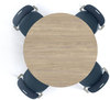 A Picture of product HON-ERD42ENLKI1 HON® Build™ Round Table Top Shaped 42" Diameter, Kingswood Walnut
