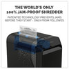 A Picture of product FEL-5015401 Fellowes® Powershred® LX220 Micro Cut Shredder Micro-Cut 20 Manual Sheet Capacity, Black
