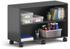 A Picture of product HON-ESB2H3WSSNA HON® Class-ifi™ Single Sided Bookcases Two-Shelf, 46.63w x 18.75d 31.38h, Charcoal