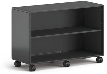 HON® Class-ifi™ Single Sided Bookcases Two-Shelf, 46.63w x 18.75d 31.38h, Charcoal