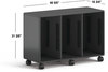 A Picture of product HON-EST2H3WNSSNA HON® Class-ifi™ Tote Storage Cabinet Three-Wide, 46.63" x 18.75" 31.38", Charcoal Gray