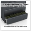 A Picture of product ALE-HLF4267CC Alera® Lateral File 5 Legal/Letter/A4/A5-Size Drawers, Charcoal, 42" x 18.63" 67.63"