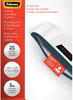 A Picture of product FEL-52007 Fellowes® Laminating Pouches 5 mil, 3.88" x 2.63", Gloss Clear, 25/Pack