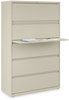 A Picture of product ALE-HLF4267PY Alera® Lateral File 5 Legal/Letter/A4/A5-Size Drawers, Putty, 42" x 18.63" 67.63"