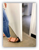 A Picture of product HON-FTPULL15P6P HON® Hands-Free No-Touch Door Foot-Pull 5 x 3.75 1.5, Black, 15/Pack