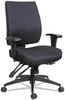 A Picture of product ALE-HPM4201 Alera® Wrigley Series High Performance Mid-Back Multifunction Task Chair Supports 275 lb, 17.91" to 21.88" Seat Height, Black