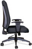 A Picture of product ALE-HPS4101 Alera® Wrigley Series High Performance High-Back Synchro-Tilt Task Chair Supports 275 lb, 17.24" to 20.55" Seat Height, Black