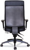 A Picture of product ALE-HPS4101 Alera® Wrigley Series High Performance High-Back Synchro-Tilt Task Chair Supports 275 lb, 17.24" to 20.55" Seat Height, Black