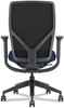 A Picture of product HON-FXTSAMAX13NL HON® Flexion™ Mesh Back Task Chair Supports Up to 300 lb, 14.81" 19.7" Seat Ht, Navy Black Back/Base, Ships in 7-10 Bus Days