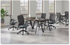 A Picture of product HON-FXTSAMAX25NL HON® Flexion™ Mesh Back Task Chair Supports Up to 300 lb, 14.81" 19.7" Seat Height, Black/Basalt, Ships in 7-10 Business Days