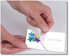 A Picture of product FEL-52031 Fellowes® Laminating Pouches 5 mil, 3.75" x 2.25", Gloss Clear, 100/Pack