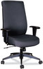 A Picture of product ALE-HPS4101 Alera® Wrigley Series High Performance High-Back Synchro-Tilt Task Chair Supports 275 lb, 17.24" to 20.55" Seat Height, Black