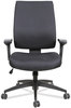 A Picture of product ALE-HPS4201 Alera® Wrigley Series High Performance Mid-Back Synchro-Tilt Task Chair Supports 275 lb, 17.91" to 21.88" Seat Height, Black