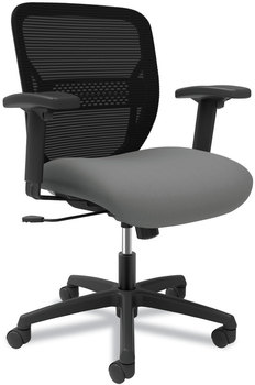 HON® Gateway™ Mid-Back Task Chair Supports Up to 250 lb, 17" 22" Seat Height, Frost Black Back/Base