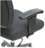 A Picture of product ALE-HPS4201 Alera® Wrigley Series High Performance Mid-Back Synchro-Tilt Task Chair Supports 275 lb, 17.91" to 21.88" Seat Height, Black