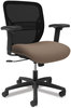 A Picture of product HON-GTHMZ1CU24 HON® Gateway™ Mid-Back Task Chair Supports Up to 250 lb, 17" 22" Seat Height, Morel Black Back/Base