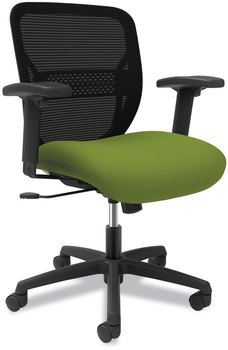 HON® Gateway™ Mid-Back Task Chair Supports Up to 250 lb, 17" 22" Seat Height, Pear Black Back/Base