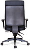 A Picture of product ALE-HPT4101 Alera® Wrigley Series 24/7 High Performance High-Back Multifunction Task Chair Supports 300 lb, 17.24" to 20.55" Seat, Black