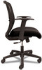 A Picture of product HON-GVFMZ1ACCF10 HON® Gateway™ Mid-Back Task Chair Supports Up to 250 lb, 17" 22" Seat Height, Black