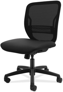 HON® Gateway™ Mid-Back Task Chair Supports Up to 250 lb, 17" 22" Seat Height, Black