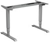 A Picture of product ALE-HT3SAG Alera® AdaptivErgo® Sit-Stand Three-Stage Electric Height-Adjustable Table with Memory Controls 60” x 24” 30" to 49", White