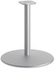 A Picture of product HON-HBTTD30 HON® Between™ Round Disc Bases Base for 30" Table Tops, 27.79" High, Textured Silver