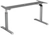 A Picture of product ALE-HTPN1G Alera® AdaptivErgo® Sit-Stand Pneumatic Height-Adjustable Table Base 59.06" x 28.35" 26.18" to 39.57", Gray