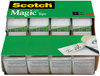 A Picture of product MMM-4105 Scotch® Magic™ Tape in Handheld Dispenser 1" Core, 0.75" x 25 ft, Clear, 4/Pack