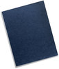 A Picture of product FEL-52098 Fellowes® Expressions™ Linen Texture Presentation Covers for Binding Systems Navy, 11 x 8.5, Unpunched, 200/Pack