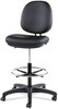 A Picture of product ALE-IN4616 Alera® Interval Series Swivel Task Stool Supports Up to 275 lb, 23.93" 34.53" Seat Height, Black Faux Leather