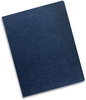 A Picture of product FEL-52113 Fellowes® Expressions™ Linen Texture Presentation Covers for Binding Systems Navy, 11.25 x 8.75, Unpunched, 200/Pack