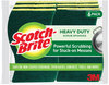 A Picture of product MMM-426 Scotch-Brite® Heavy-Duty Scrub Sponge 4.5 x 2.7, 0.6" Thick, Yellow/Green, 6/Pack