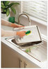 A Picture of product MMM-48112 Scotch-Brite® Soap-Dispensing Dishwand Sponge Refills 2.9 x 2.2, Green, 2/Pack