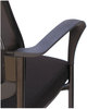 A Picture of product ALE-IV4314A Alera® IV Series Guest Chairs Mesh-Back Fabric-Seat 25.19" x 23.62" 32.28", Black Seat, Back, Base, 2/Carton