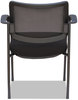 A Picture of product ALE-IV4314A Alera® IV Series Guest Chairs Mesh-Back Fabric-Seat 25.19" x 23.62" 32.28", Black Seat, Back, Base, 2/Carton