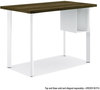 A Picture of product HON-HLCR2442LF1 HON® Coze Writing Desk Worksurface Rectangular, 42" x 24", Florence Walnut