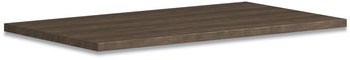 HON® Coze Writing Desk Worksurface Rectangular, 42" x 24", Florence Walnut